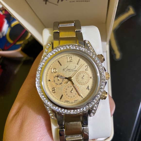 Kim Rogers Gold and Silver Women\'s Watch